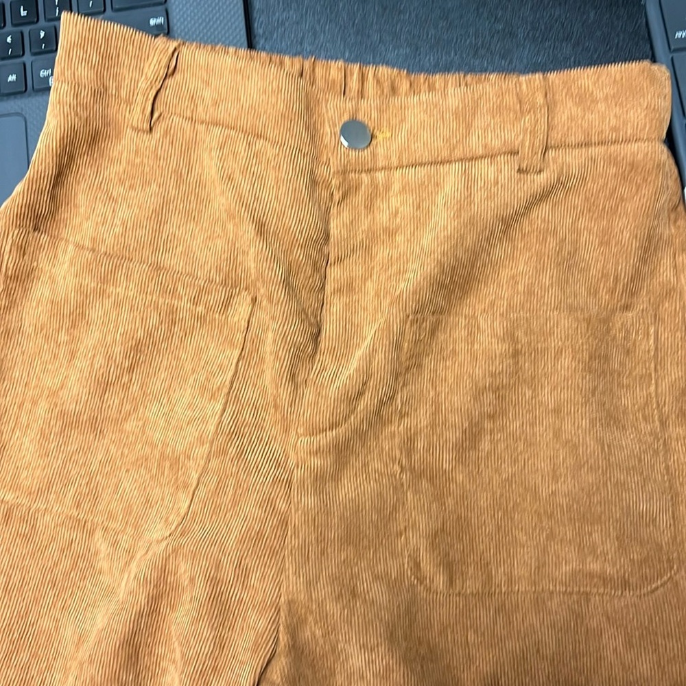 Brown Velvet Pant